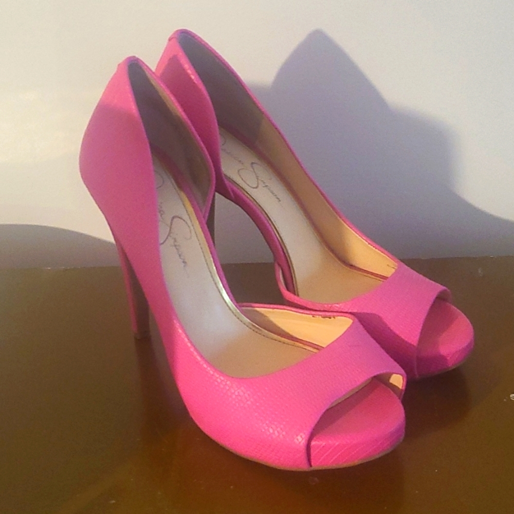 Jessica Simpson size 10 pink heels